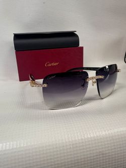 Cartier Buffs mossinite Sunglasses
