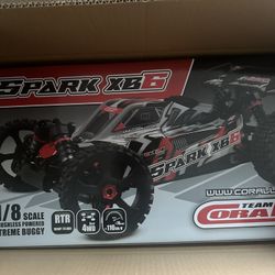 Spark XB6 1/8 6S Basher Buggy, RTR, Green
