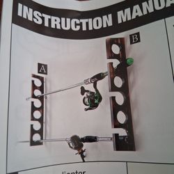 Fishing Rod/Pole Rack (Holds 12)