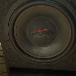 15 Inch Sub With A 6000w Amplifier 