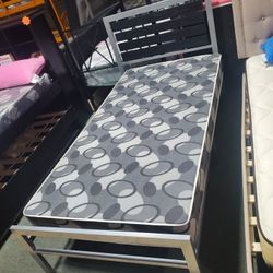 Twin Metal Bedframe Only