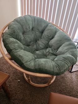 Forest Green Basket chair