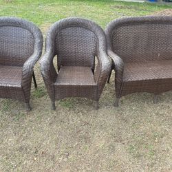 Lawn Woven Chairs 