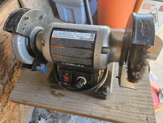 Delta 6 Inch Variable Bench Grinder With Light!