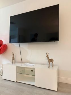 New TV stand in the box