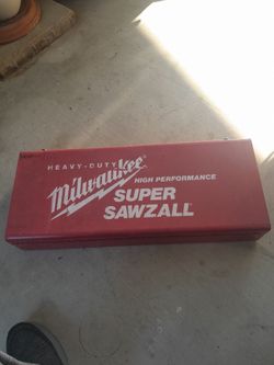 Tools Super Sawzall pick up only