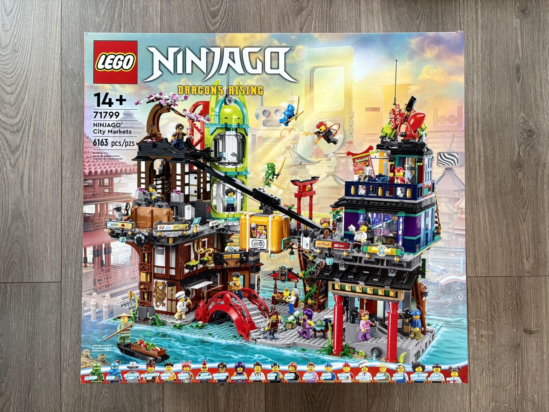 New LEGO Ninjago City Markets 71799