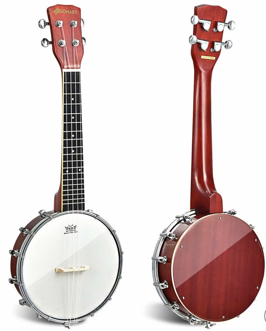 24'' 4-String Banjo Ukulele Remo Drumhead Gig Bag For Sale $52.00 50%+ OFF Retail $105.99 NEW IN BOX