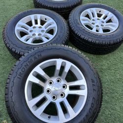 Chevy Silverado Rines Y Llantas Semi Nuevas RinAnd S Chevy Rims Tires 