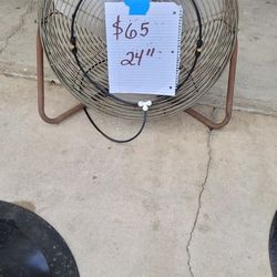 3 Speed Industrial High Velocity Fan With Misters 