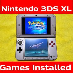 Nintendo 3DS XL With Many Games Installed 