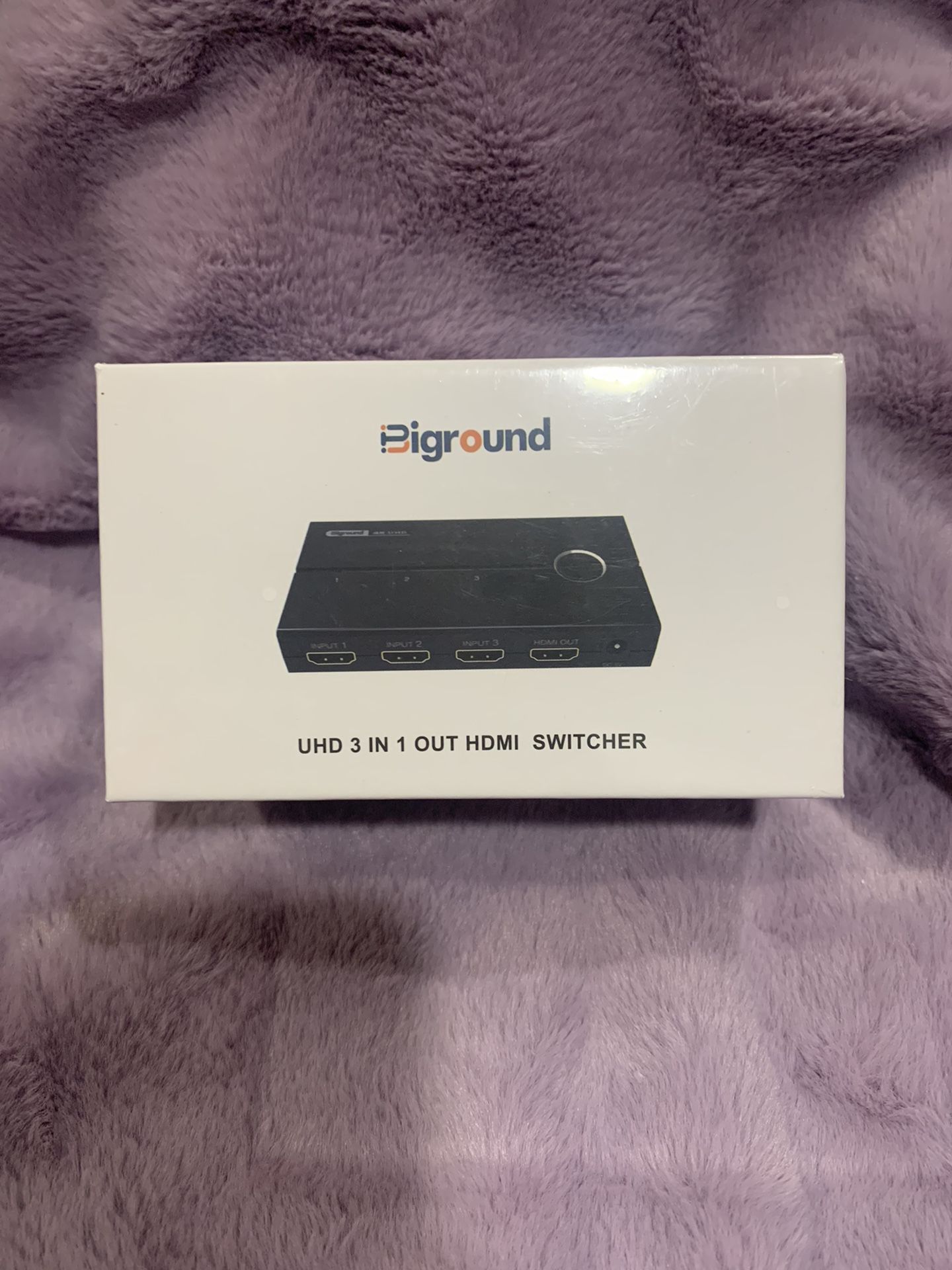 UHF 3 In 1 Out HDMI Switcher