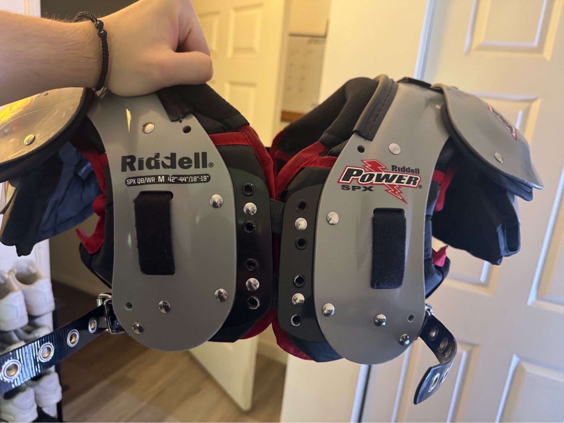Football Riddell Shoulder Pads