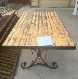 Rustic Farm Table