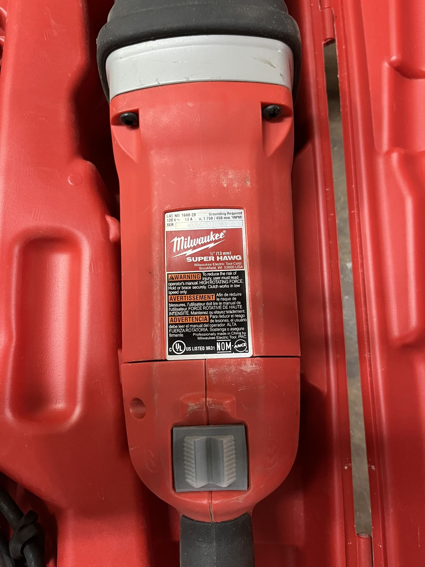 Milwaukee 1/2" Super Hawg