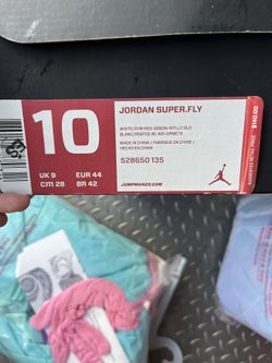 Jordan Superfly Basketball Shoes (size 10)