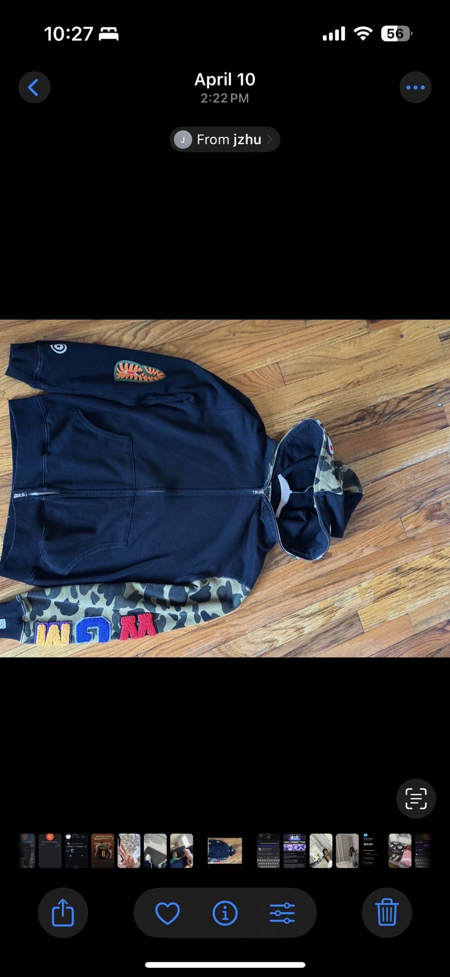 bape hoodie