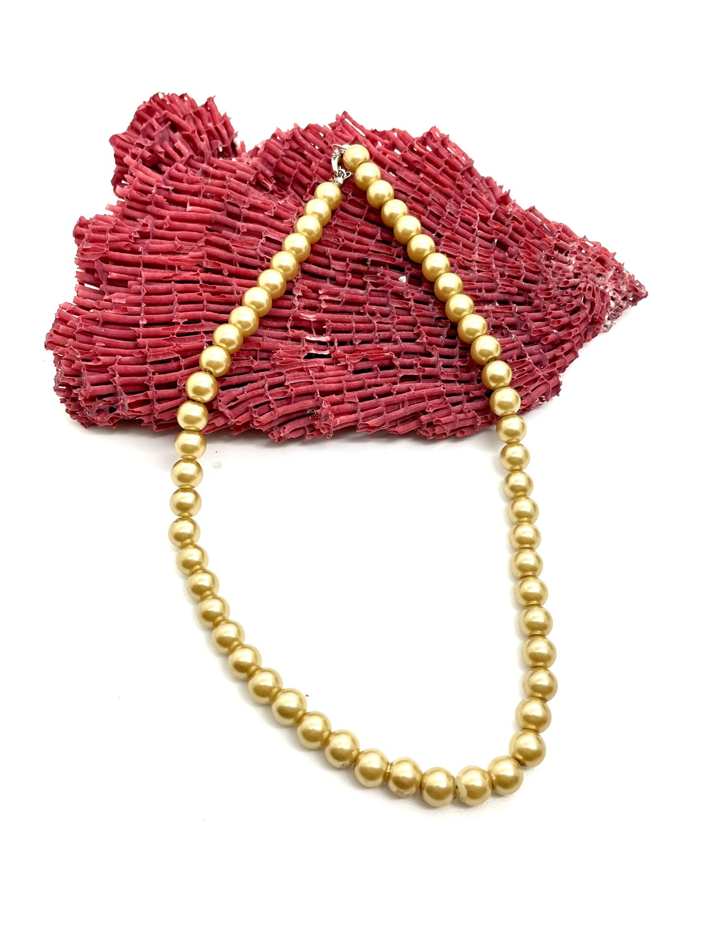 New Costume Gold Pearls