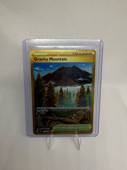 Gravity Mountain 250/191 – Hyper Rare Gold Stadium Card