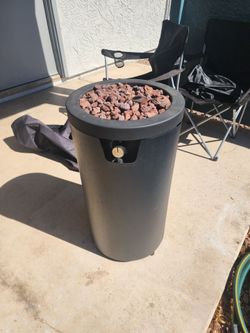 Propane Patio Heater/Firepit with Cover