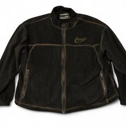 Cactus Jack x Fragment x Nike Fleece Zip Jacket Black XL Travis Scott