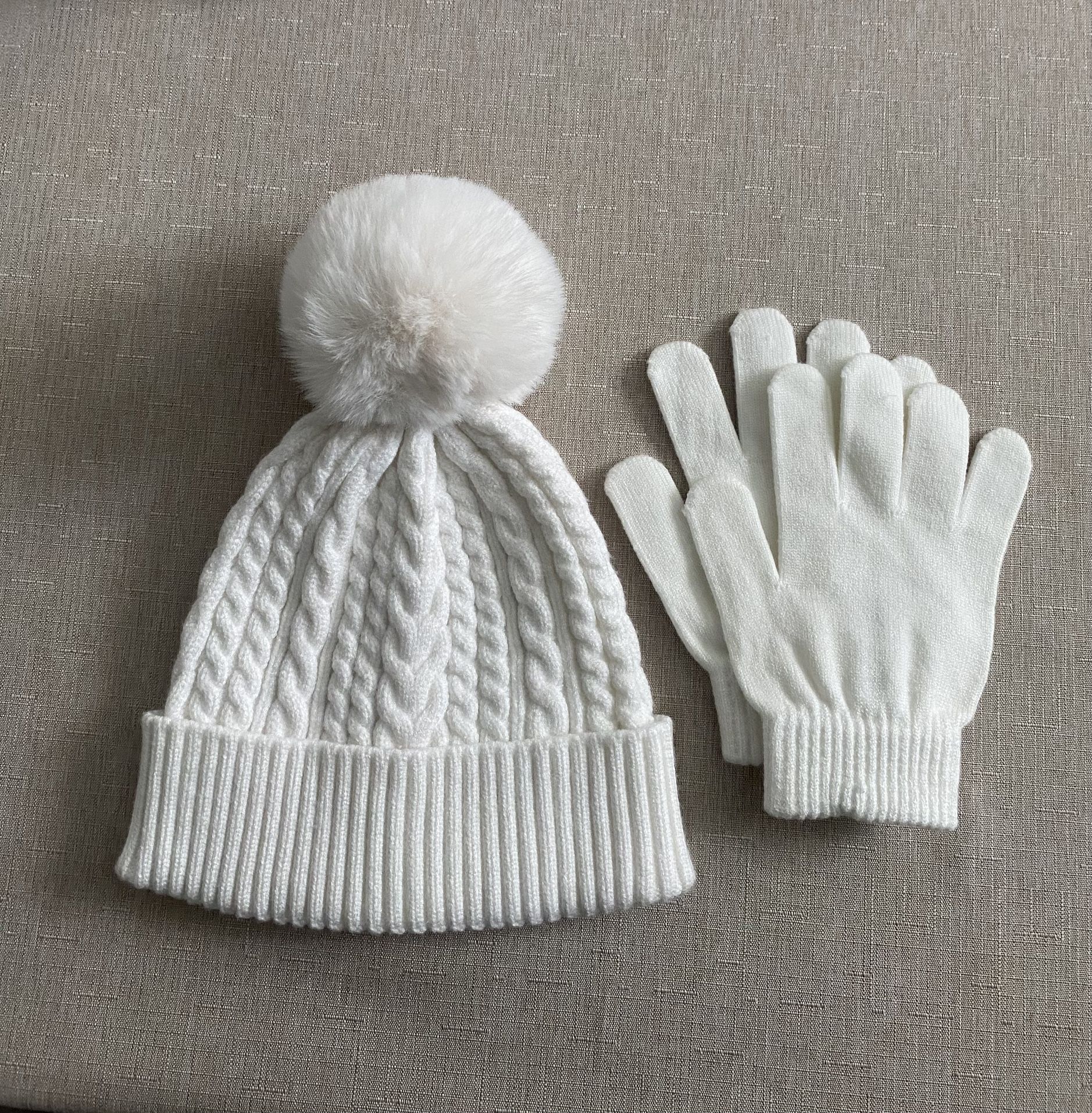 Toddler Girl Beanie Set Size 4+