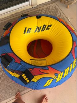O'Brien LeTube Deluxe 1-Person Towable Tube