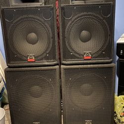 Whafedale 15 Inch Two Way And Subwoofers