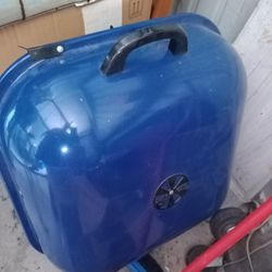 Blue Metal Char Coal  Grill Never Used
