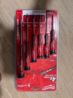 Milwaukee 6-Piece Precision Screwdriver Set
