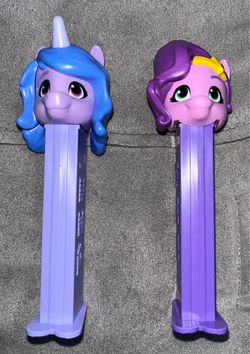My Little Pony Pez Dispensers (Twilight Sparkle & Pipp Petals) - EXCELLENT CON.