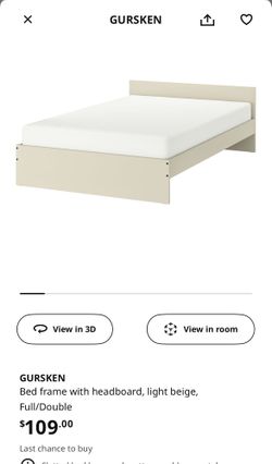 Bed Frame With Headboart Light