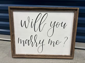 Marry Me Canvas