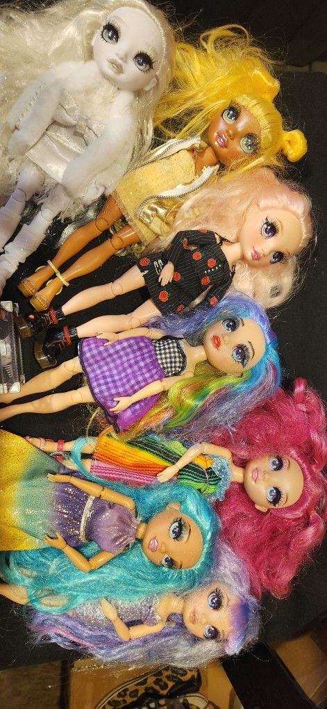 Rainbow high dolls bundle $30
