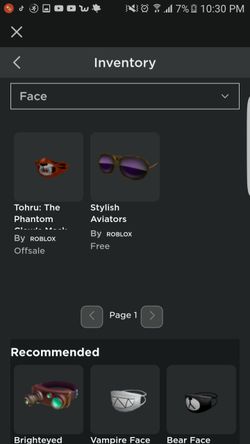 Stylish Aviators - Roblox