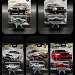 Hot Wheels Premium Power Trail Car Culture Combo Deal 