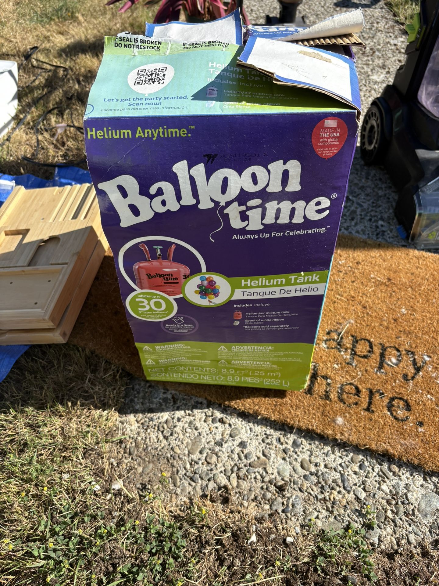 Helium Tank