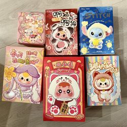 baby Three Lila Stitch Blind Box New Sealed 