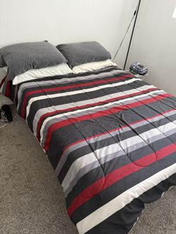Full size mattress & box for sale