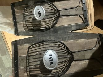 Two Wood Wine Pictures For the Wall 