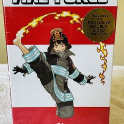 Fire Force Box Set 1 (Vol. 1-13) Manga (Poster Included) + 2 Free Mangas