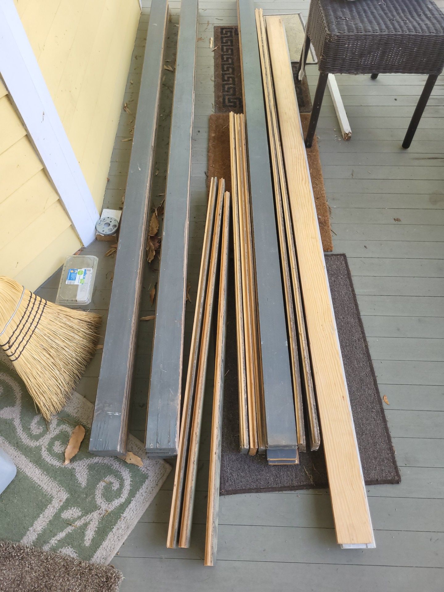 Salvaged Pine Decking Planks (pre CCA ban)
