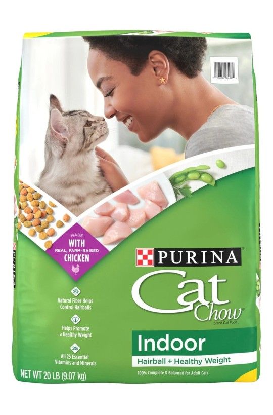 Purina Cat Chow Indoor Hairball & Healthy Weight Dry Cat Food 20lbs