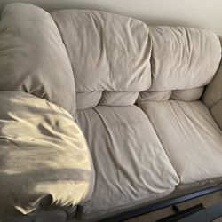 Small Couch Suede. 