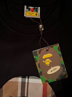 Burberry x bape