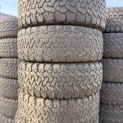 255/55r18 Bfgoodrich Ko2 Tires En Excelentes Condiciones De Vida Las R