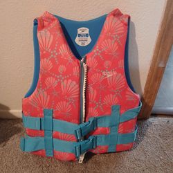 Pink and Blue Life jacket