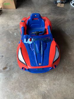 Spider man car