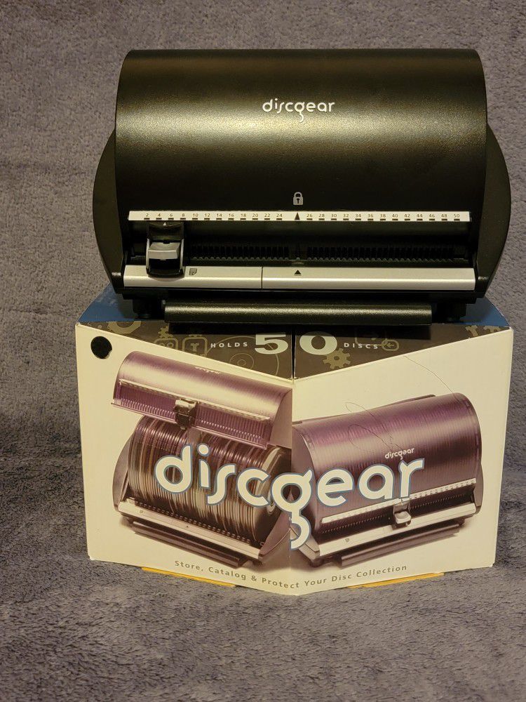 Discgear Selector 50, Disc Holder for CDs, DVDs, Videogames