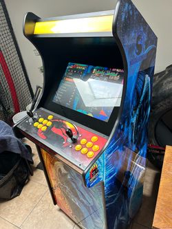 Full Size Custom Arcade Machine 10,000 Games